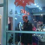 G Patel Portfolio - Dapper Style House Boutique and Bar window at night