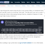 WRAL Out and About Podcast G Patel and Hope for Hospitality